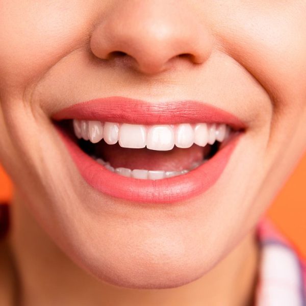 Close-up of a smiling woman
